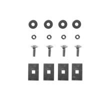 Переходник для установки велокреплений / корзин Atlant на аэродинамические дуги (Atlant 8564/8567)