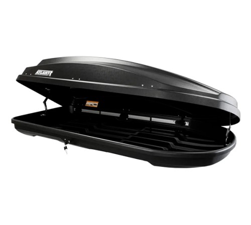 Бокс на крышу Atlant Breeze XL 450, Черный матовый 184x80x46