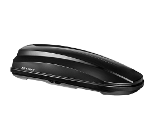 Бокс на крышу Atlant Breeze XL 450, Черный матовый 184x80x46