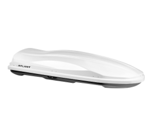 Бокс на крышу Atlant Diamond 500, Белый глянцевый 220х80х44