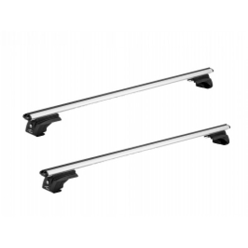 Багажная система на рейлинги "LUX" Элегант для BMW X3 (E83) (2003-2010) внедорожник