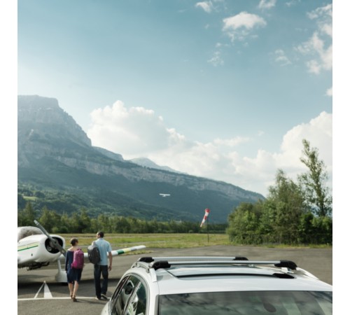 Багажник THULE WingBar Edge 9581 размер S на рейлинги