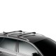 Багажник THULE WingBar Edge 9581-2 размер S на рейлинги, черный