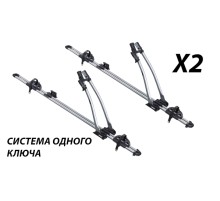 Велокрепление Thule FreeRide 532 Twin Pack | Велокрепление на крышу автомобиля THULE 532010