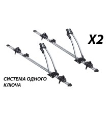 Велокрепление Thule FreeRide 532 Twin Pack | Велокрепление на крышу автомобиля THULE 532010
