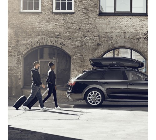 Автобокс THULE Motion XT Sport 600, титановый, глянцевый, 300 л.