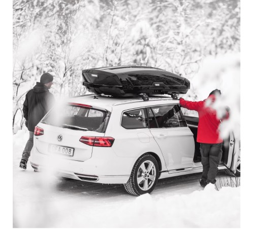 Автобокс THULE Motion XT Sport 600, титановый, глянцевый, 300 л.