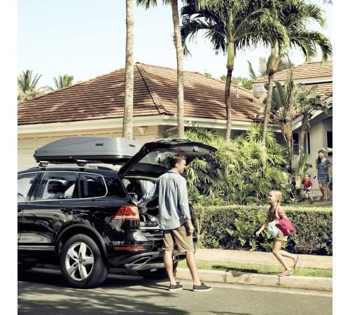 Автобокс THULE Touring L 780, титановый, aeroskin, 420 л.