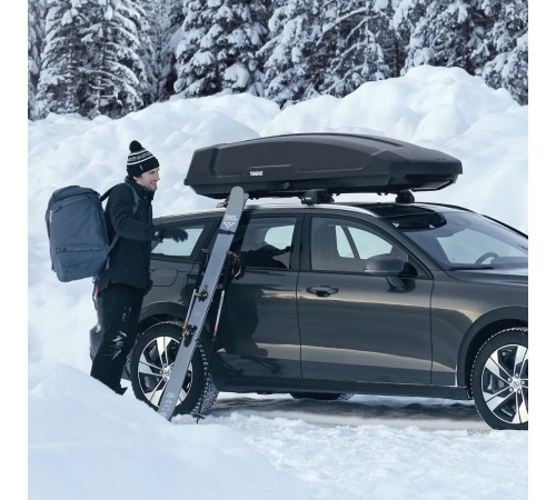 Автобокс THULE Force XT L, чёрный, aeroskin, 450 л.