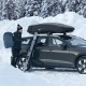 Автобокс THULE Force XT L, чёрный, aeroskin, 450 л.