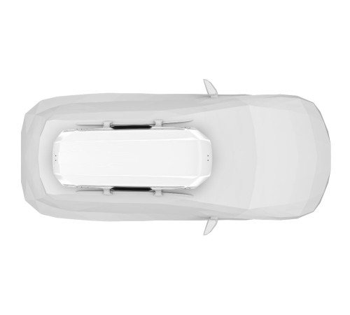 Автобокс THULE Motion 3 XL, белый глянцевый, 500 л