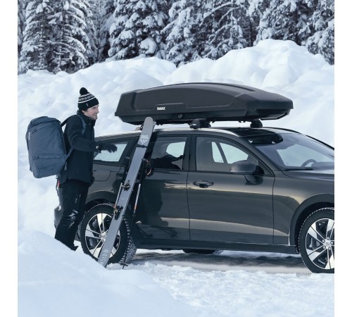 Автобокс THULE Force XT XL, чёрный, aeroskin, 500 л.