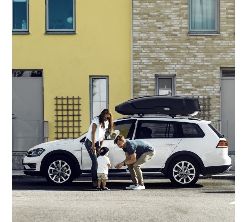 Автобокс THULE Force XT XL, чёрный, aeroskin, 500 л.