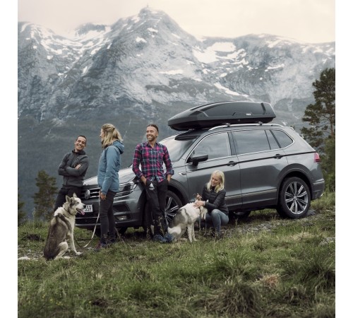 Автобокс THULE Force XT XL, чёрный, aeroskin, 500 л.