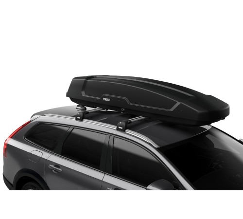 Автобокс THULE Force XT Alpine, чёрный, aeroskin, 420 л