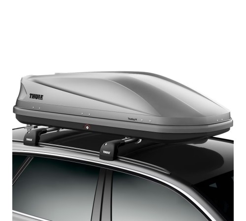 Автобокс THULE Touring M 200, титановый, aeroskin, 400 л.