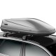 Автобокс THULE Touring M 200, титановый, aeroskin, 400 л.