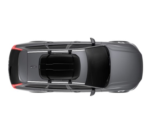 Автобокс THULE Force XT S, чёрный, aeroskin, 300 л.