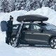 Автобокс THULE Force XT S, чёрный, aeroskin, 300 л.
