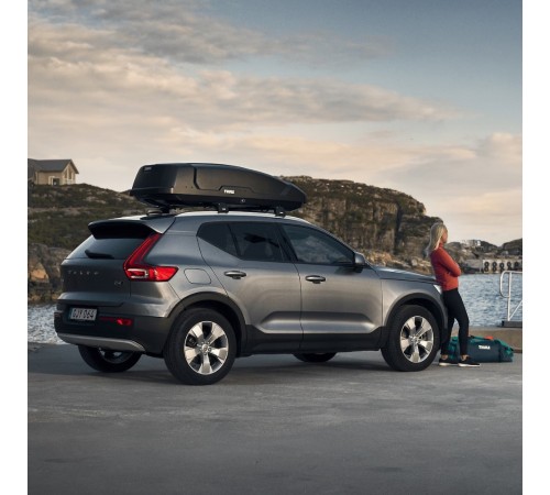 Автобокс THULE Force XT S, чёрный, aeroskin, 300 л.