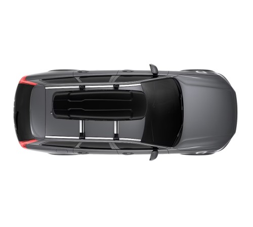 Автобокс THULE Force XT Sport, чёрный, aeroskin, 300 л.