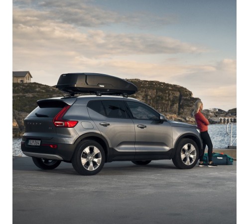 Автобокс THULE Force XT Sport, чёрный, aeroskin, 300 л.