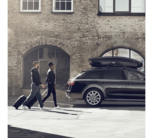 Автобокс THULE Motion XT M 200, титановый глянцевый, 400 л.