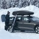 Автобокс THULE Force XT Sport, чёрный, aeroskin, 300 л.