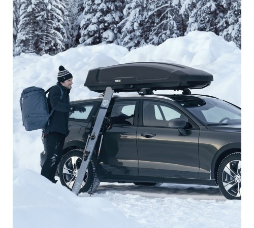 Автобокс THULE Force XT M, черный, aeroskin, 400 л.
