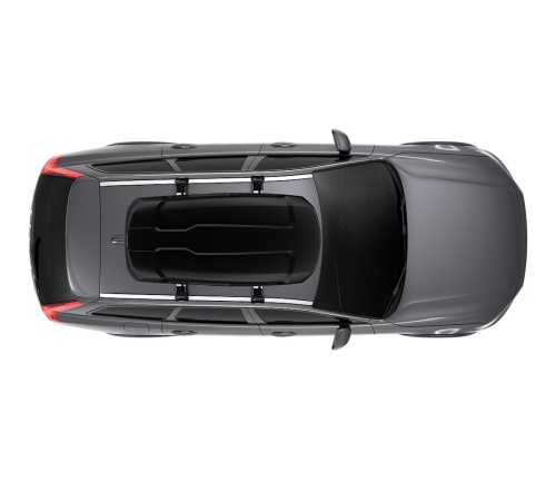 Автобокс THULE Force XT M, черный, aeroskin, 400 л.