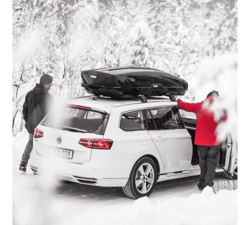 Автобокс THULE Motion XT Alpine, титановый, глянцевый, 450 л.