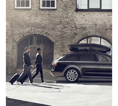 Автобокс THULE Motion XT Alpine, титановый, глянцевый, 450 л.