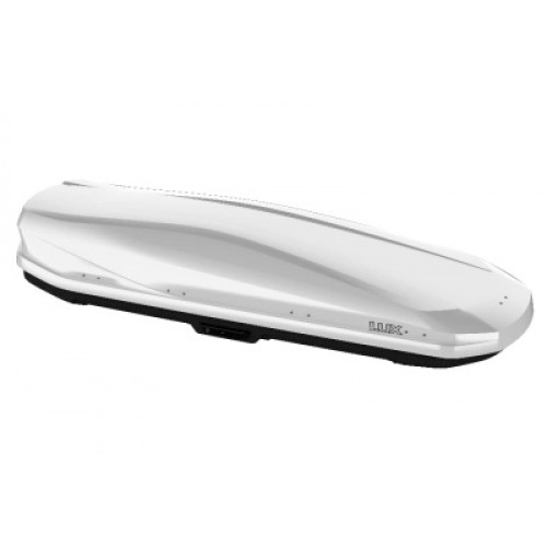 Бокс на крышу Lux IRBIS 206 белый глянцевый 470L (2060х750х360)