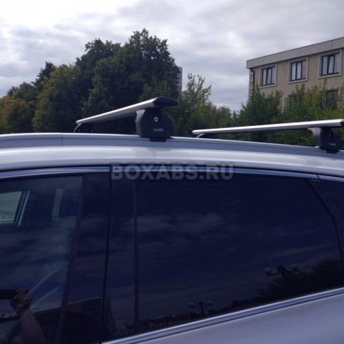 Багажник на крышу для KIA Sorento III Prime (рестайлинг) внедорожник (2017-) с интегрированными рейлингами
