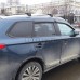 Багажник на крышу для Mitsubishi Outlander III внедорожник (2012-) с интегрированными рейлингами