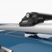 Багажная система на классические рейлинги Turtle Air1 Silver для Alfa Romeo 156 Crosswagon (2004-2007) универсал