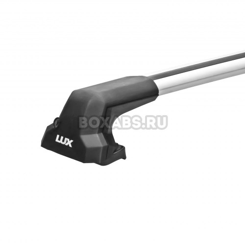 Багажник на крышу LUX City для Nissan Qashqai II (2014->) внедорожник, серебристый