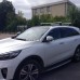 Багажник на крышу для KIA Sorento III Prime внедорожник (2014-2017) с интегрированными рейлингами