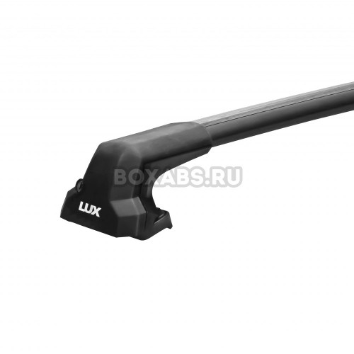 Багажник на крышу LUX City для BMW 1er E81 (2007-2012) хэтчбек (3дв.) со штатными местами, черный