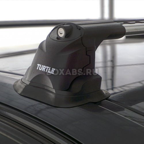 Багажник на крышу Turtle Air2 Silver для Peugeot Traveller (2016-) минивэн со штатными местами