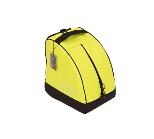 Сумка для лыжных/сноубордических ботинок (черный лайм) (Piligrim (ex. ED) ED5-015S)