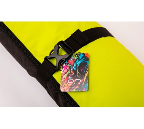 Сумка для лыж 192 см (черный-лайм) (Piligrim (ED) ED5-012S)