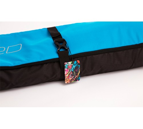 Сумка для лыж 192 см (черный-голубой) (Piligrim (ED) ED5-011S)