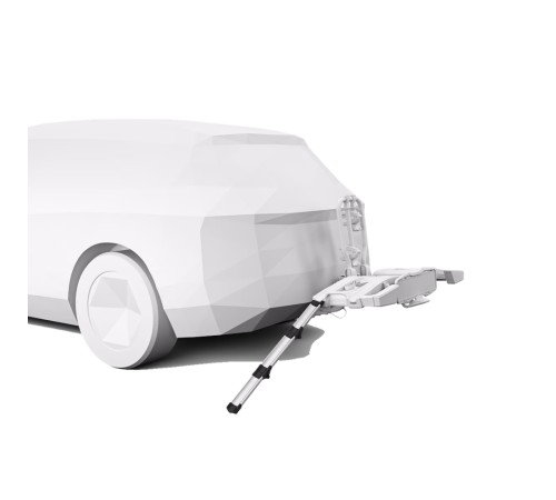 Складная рампа Thule EasyFold XT Loading Ramp для облегчения погрузки и разгрузки велосипедов
