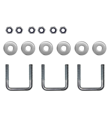Комплект переходников для аэродинамических дуг (L=20 мм) для велокрепления и корзины