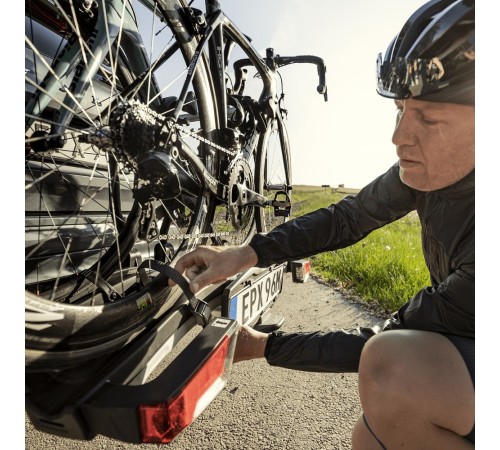 Платформа на фаркоп THULE Easy Fold XT для 2-х велосипедов, 933