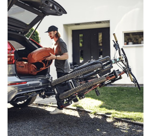 Платформа на фаркоп THULE Easy Fold XT для 2-х велосипедов, 933