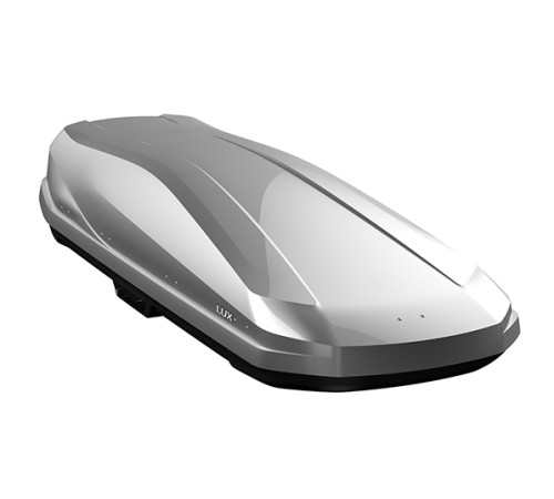 Бокс на крышу Lux Irbis 206, Серый глянцевый 206х75х36 см