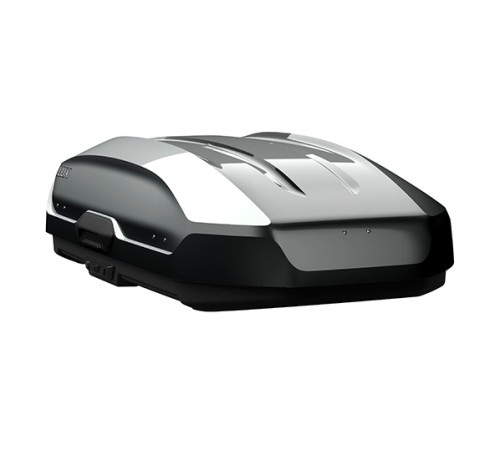 Бокс на крышу Lux Tavr 175, Черный глянцевый 175х85х40 см