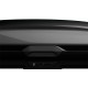 Бокс на крышу Lux Tavr 175, Черный глянцевый 175х85х40 см